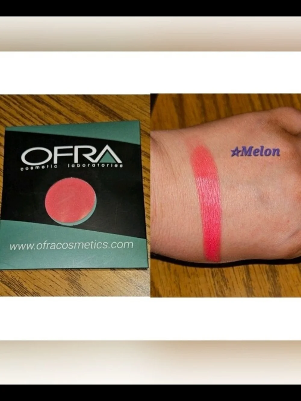 3 x Ofra Blush Godet in Melon 0.14oz BNIB